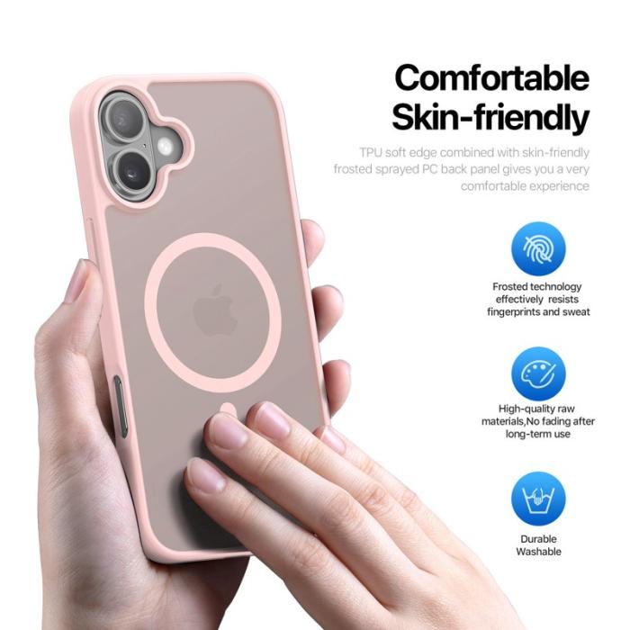Dux Ducis - DUX DUCIS Yind Series Fodral iPhone 17 PC+TPU - Ljus Rosa