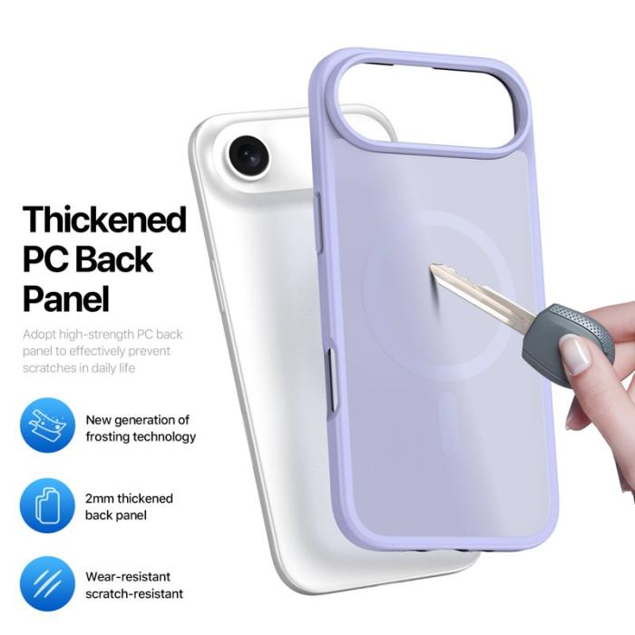 Dux Ducis - DUX DUCIS Yind Series Fodral iPhone Air PC+TPU - Ljus Lila