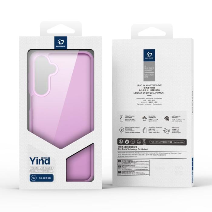 Dux Ducis - DUX DUCIS Yind Series Fodral Samsung Galaxy A26 5G - Rosa