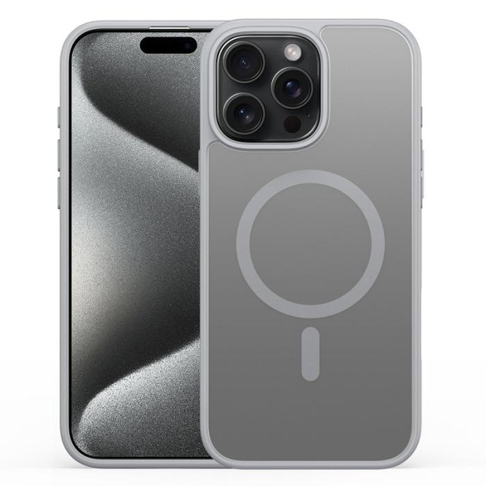 Dux Ducis - DUX DUCIS Yind Series iPhone 15 Pro Fodral - PC+TPU - Grå
