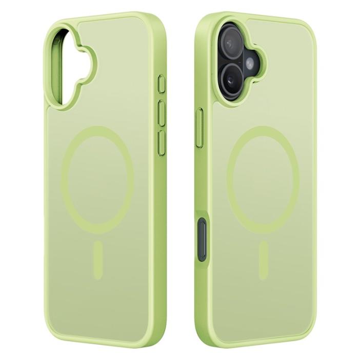 Dux Ducis - DUX DUCIS Yind Series iPhone 16 Fodral - PC+TPU - Grön