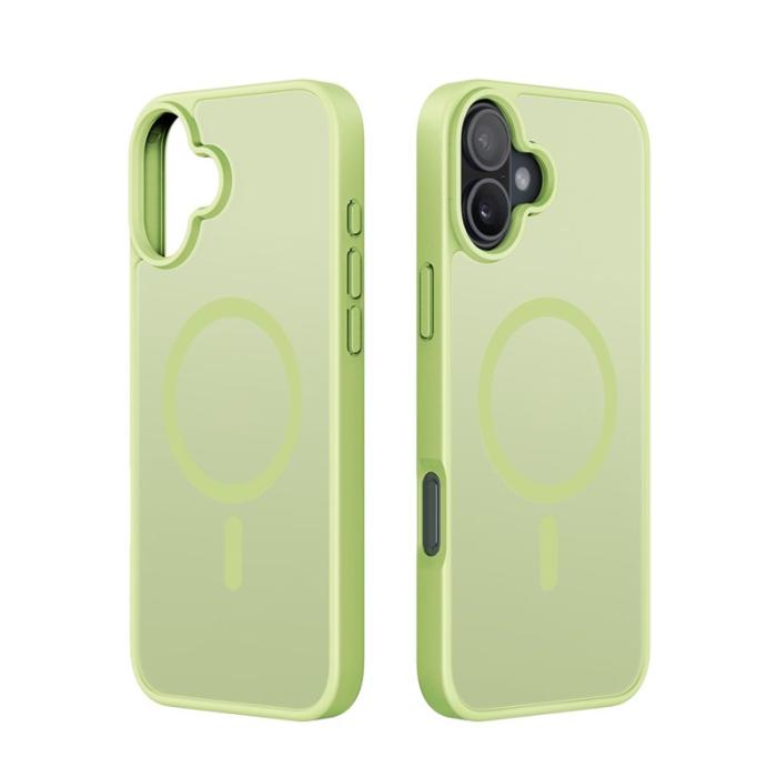 Dux Ducis - DUX DUCIS Yind Series iPhone 16 Plus Fodral - PC+TPU - Grön