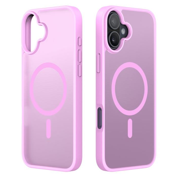 Dux Ducis - DUX DUCIS Yind Series iPhone 16 Plus Fodral - PC+TPU - Rosa