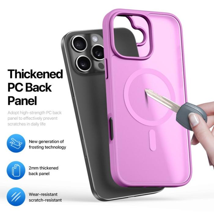 Dux Ducis - DUX DUCIS Yind Series iPhone 16 Pro Fodral - PC+TPU - Rosa