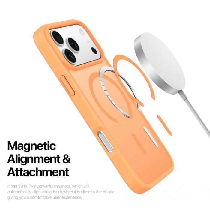 Dux Ducis - DUX DUCIS Yind Series iPhone 17 Pro Fodral TPU + PC - Orange