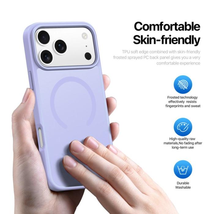 Dux Ducis - DUX DUCIS Yind Series iPhone 17 Pro Max Fodral TPU + PC - Ljuslila