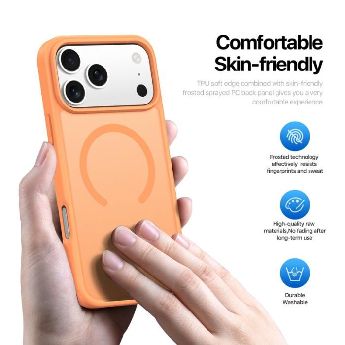 Dux Ducis - DUX DUCIS Yind Series iPhone 17 Pro Max Fodral TPU + PC - Orange