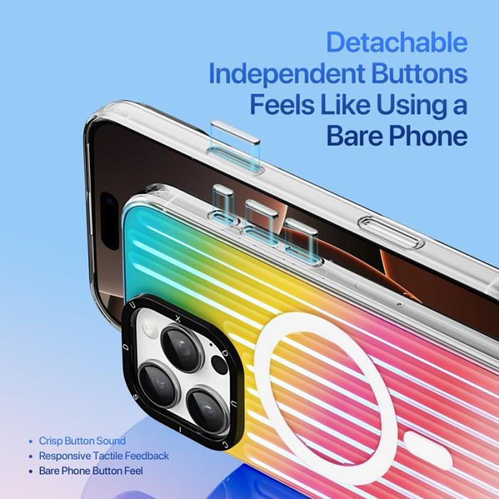 Dux Ducis - DUX DUCIS Zest Series iPhone 16 Pro Fodral - Gradient TPU - Färgglad