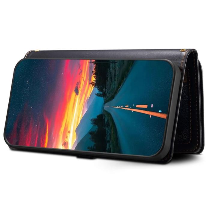 ESEBLE - ESEBLE iPhone 16 Pro Max Fodral Äkta läder - Svart