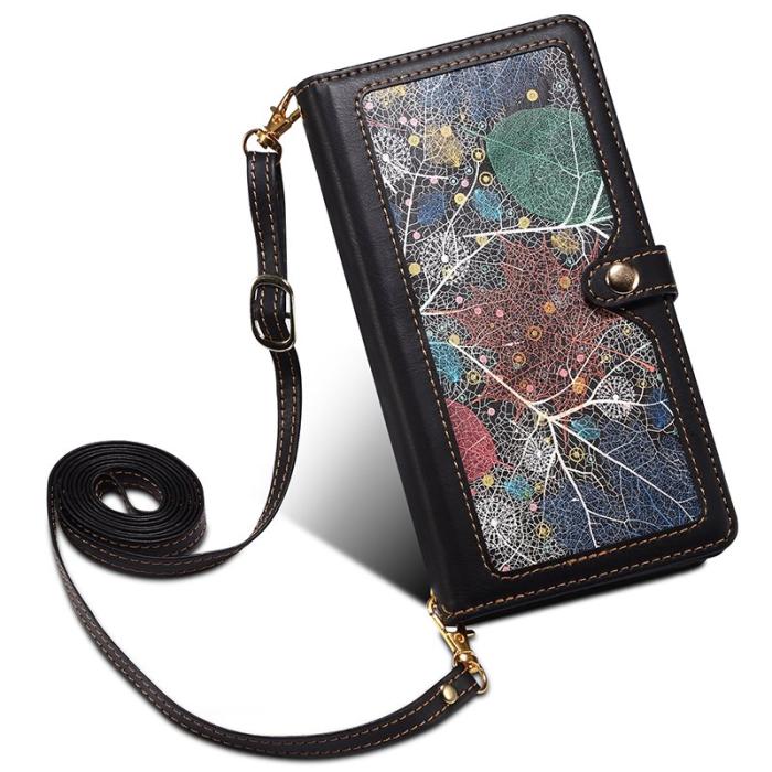 ESEBLE - ESEBLE Samsung Galaxy S24 Ultra Fodral Äkta läder - Svart