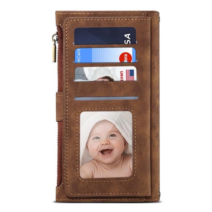 ESEBLE - ESEBLE Star Series Fodral för Samsung Galaxy S23+ - Brun PU Läder