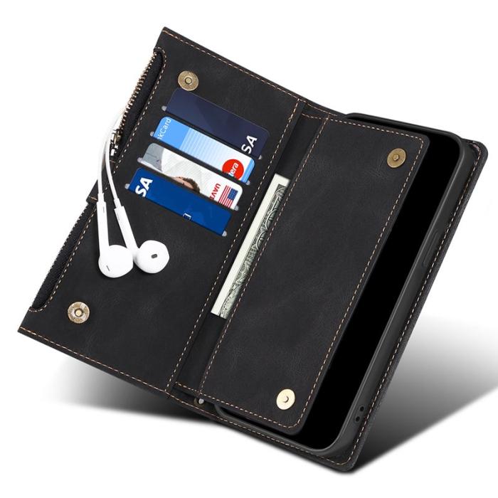 ESEBLE - ESEBLE Star Series Fodral för Samsung Galaxy S23 FE - Äkta läder - Svart