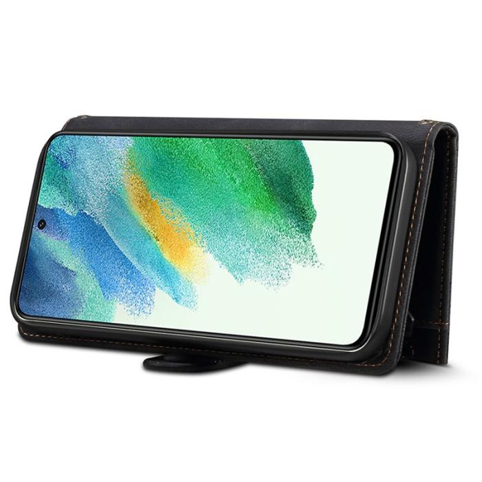 ESEBLE - ESEBLE Star Series Fodral för Samsung Galaxy S23 FE - Äkta läder - Svart