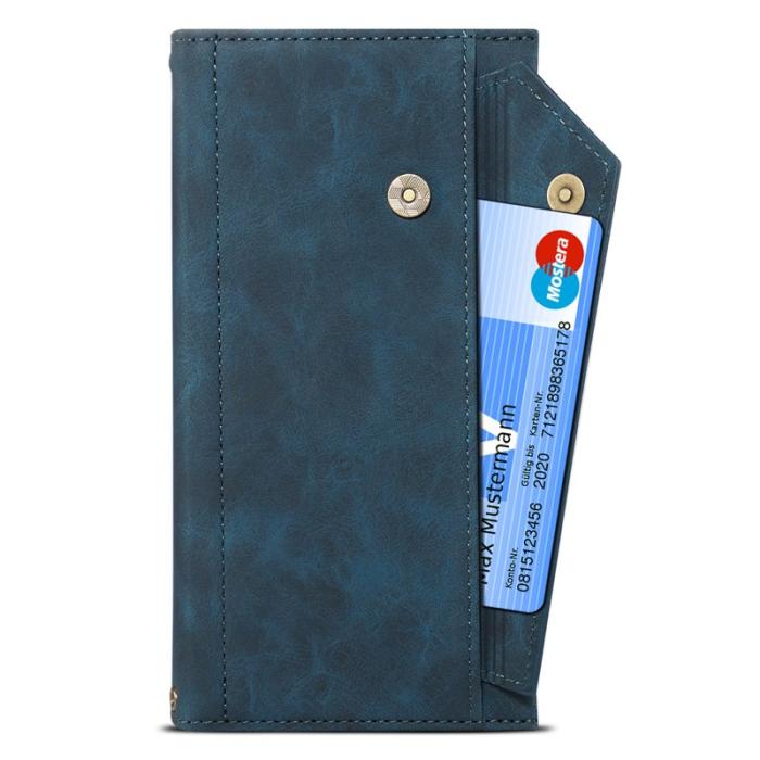 ESEBLE - ESEBLE Star Series Fodral för Samsung Galaxy S23+ - PU Läder - Blå