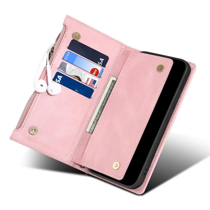 ESEBLE - ESEBLE Star Series Fodral för Samsung Galaxy S23+ - PU Läder - Roséguld