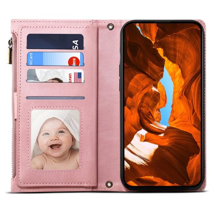 ESEBLE - ESEBLE Star Series iPhone 17 Pro Max Fodral Äkta läder - Roséguld