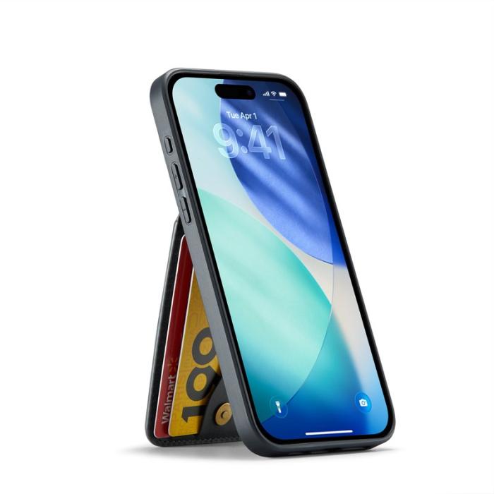 FIERRE SHANN - FIERRE SHANN 023 för iPhone Air Fodral Äkta läder - Svart