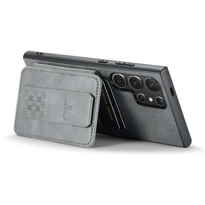 FIERRE SHANN - FIERRE SHANN 024 Fodral för Samsung Galaxy S25 Ultra - Grå