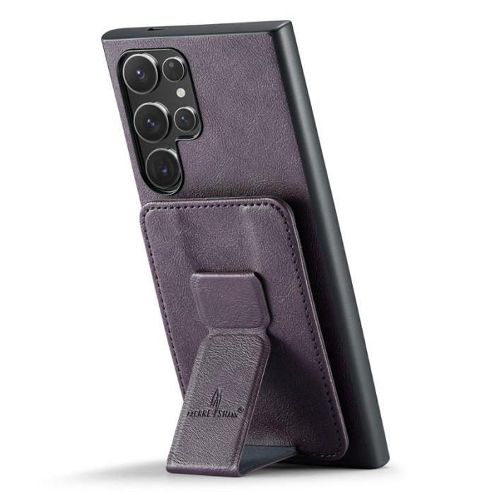 FIERRE SHANN - FIERRE SHANN 024 Fodral för Samsung Galaxy S25 Ultra - Lila