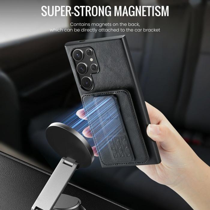 FIERRE SHANN - FIERRE SHANN 024 Fodral för Samsung Galaxy S25 Ultra - Svart