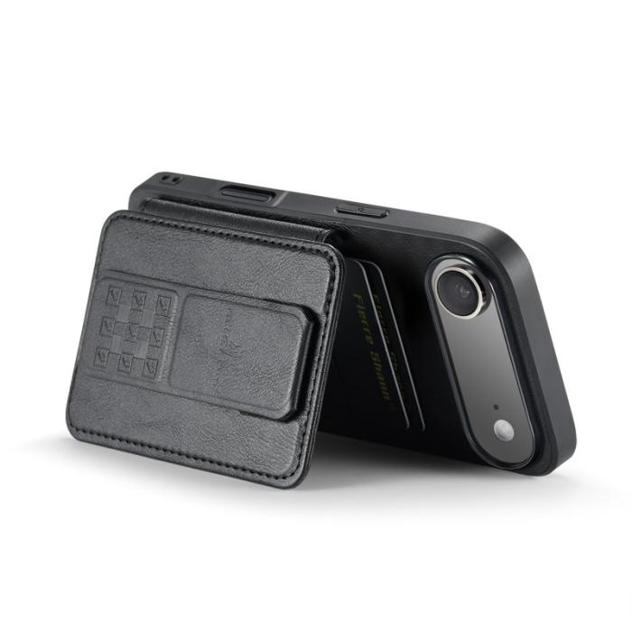 FIERRE SHANN - FIERRE SHANN 024 iPhone Air Fodral Äkta läder - Svart