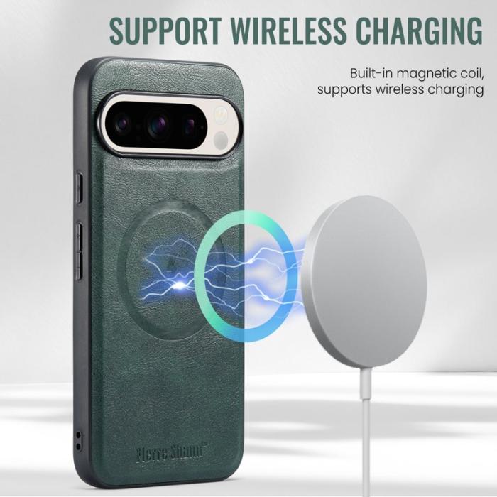 FIERRE SHANN - FIERRE SHANN 025 Fodral Card Holder PU+TPU - Grön