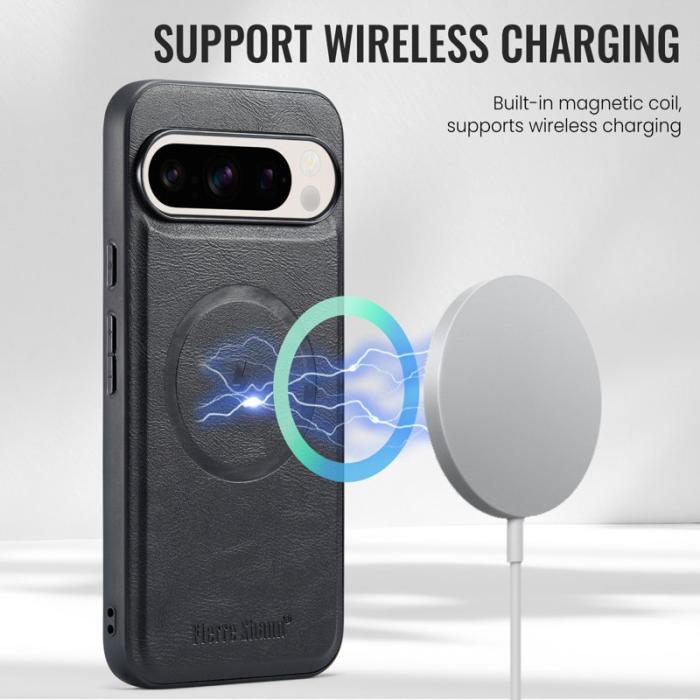 FIERRE SHANN - FIERRE SHANN 025 Fodral Card Holder PU+TPU - Svart