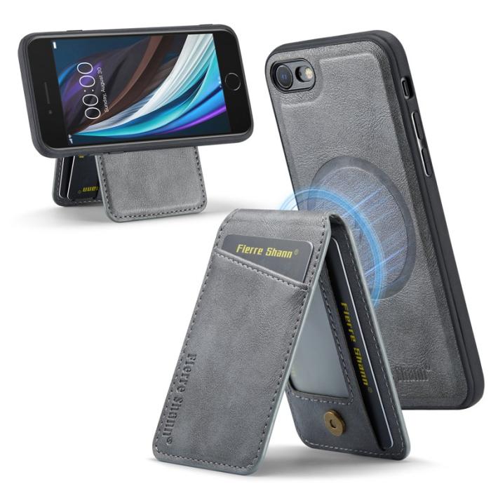 FIERRE SHANN - FIERRE SHANN 025 Fodral för iPhone 7/8/SE (2020/2022) - Grå