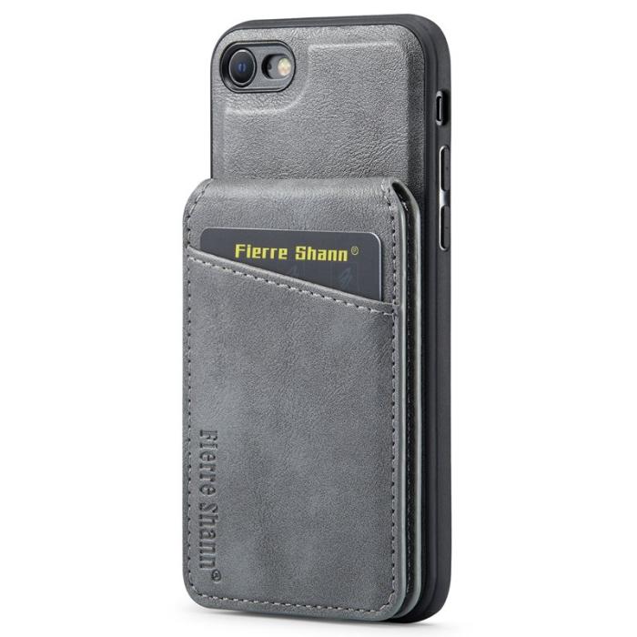 FIERRE SHANN - FIERRE SHANN 025 Fodral för iPhone 7/8/SE (2020/2022) - Grå