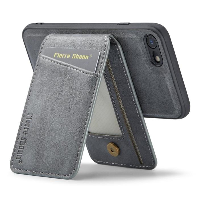 FIERRE SHANN - FIERRE SHANN 025 Fodral för iPhone 7/8/SE (2020/2022) - Grå