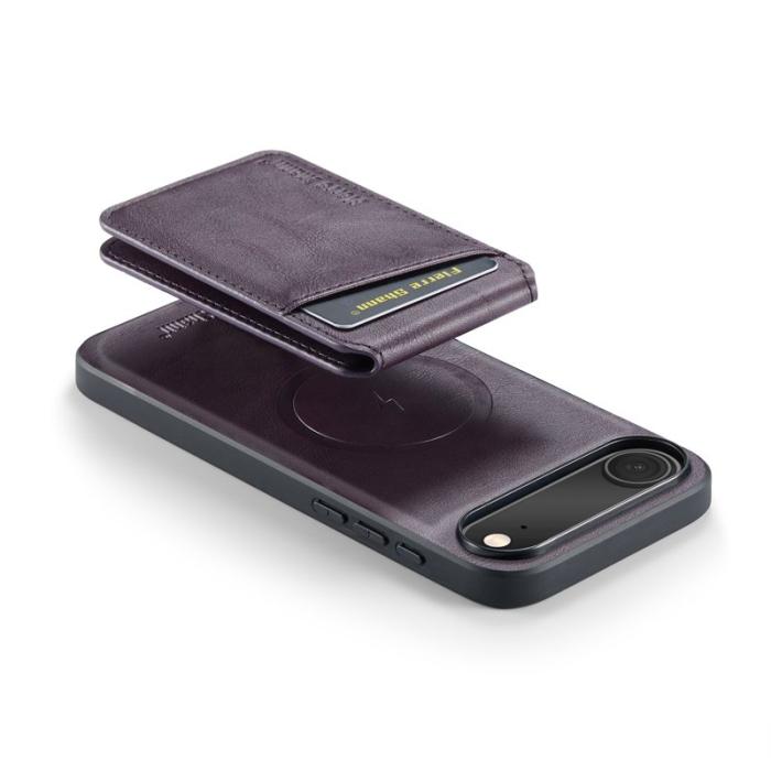 FIERRE SHANN - FIERRE SHANN 025 Fodral för iPhone Air Äkta läder - Lila