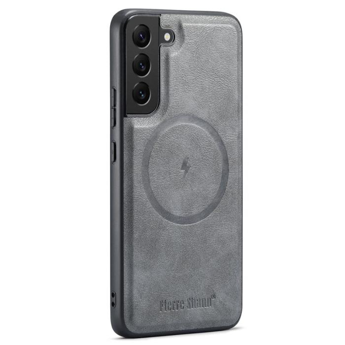 FIERRE SHANN - FIERRE SHANN 025 Fodral för Samsung Galaxy S22 5G - Grå