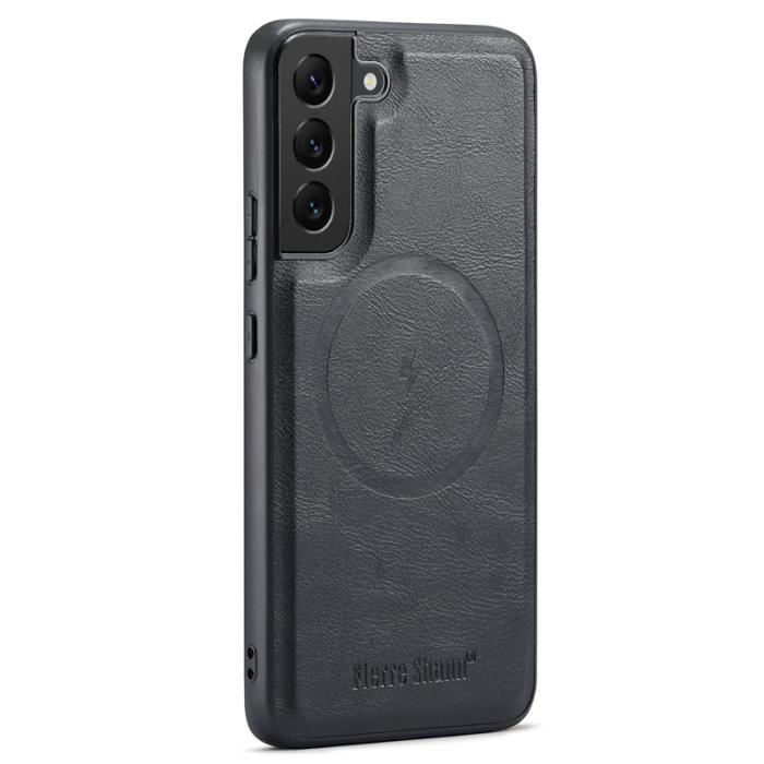 FIERRE SHANN - FIERRE SHANN 025 Fodral för Samsung Galaxy S22 5G - Svart