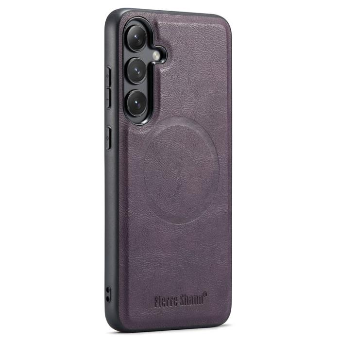 FIERRE SHANN - FIERRE SHANN 025 Fodral för Samsung Galaxy S23 FE - Lila