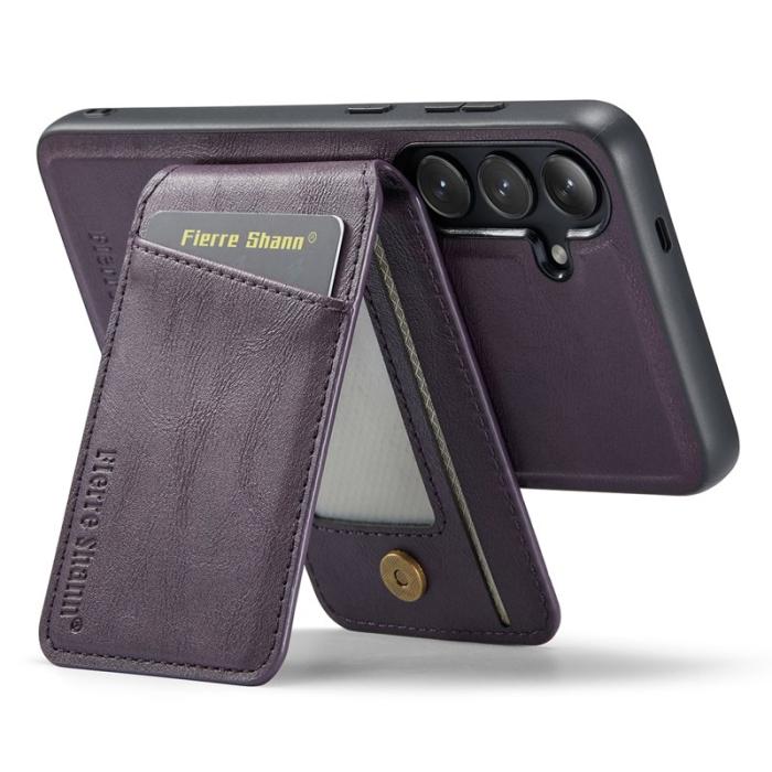 FIERRE SHANN - FIERRE SHANN 025 Fodral för Samsung Galaxy S23 FE - Lila