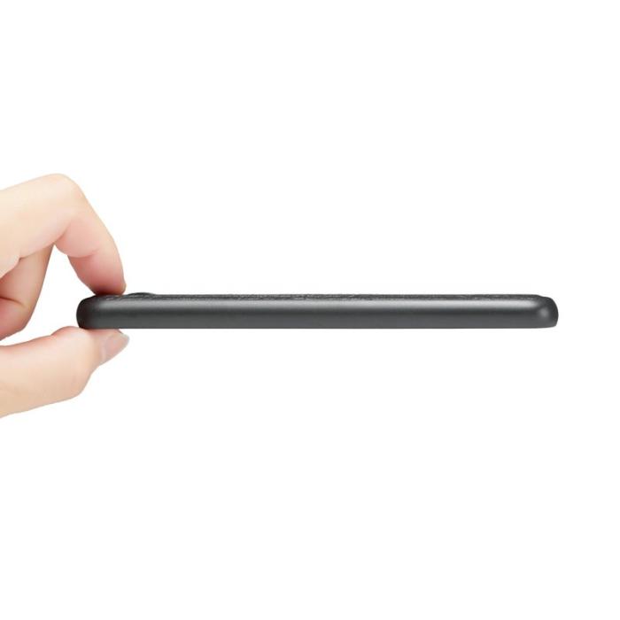 FIERRE SHANN - FIERRE SHANN för Samsung Galaxy S23 Fodral PU Läder - Vit