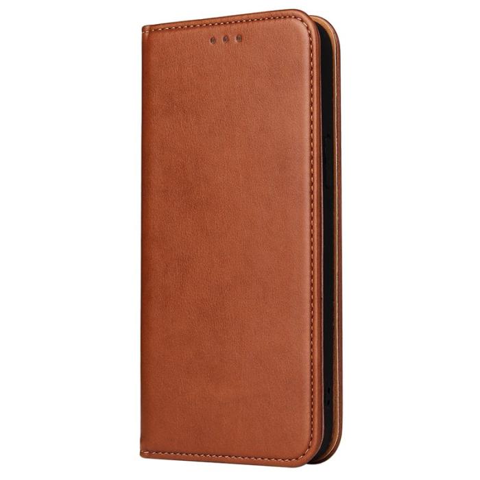 FIERRE SHANN - FIERRE SHANN iPhone 15 Pro Max Fodral - Konstläder - Brun