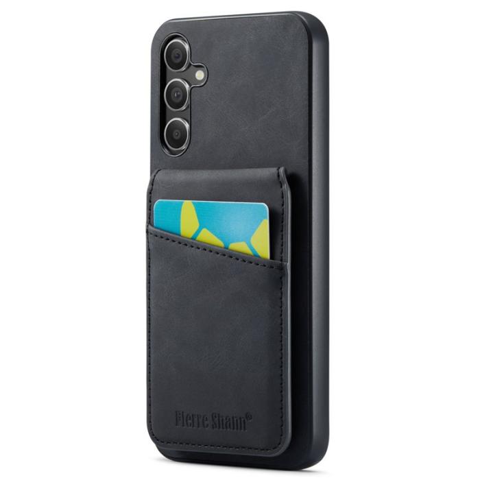 FIERRE SHANN - FIERRE SHANN Samsung Galaxy A13 5G Fodral PU+TPU - Svart