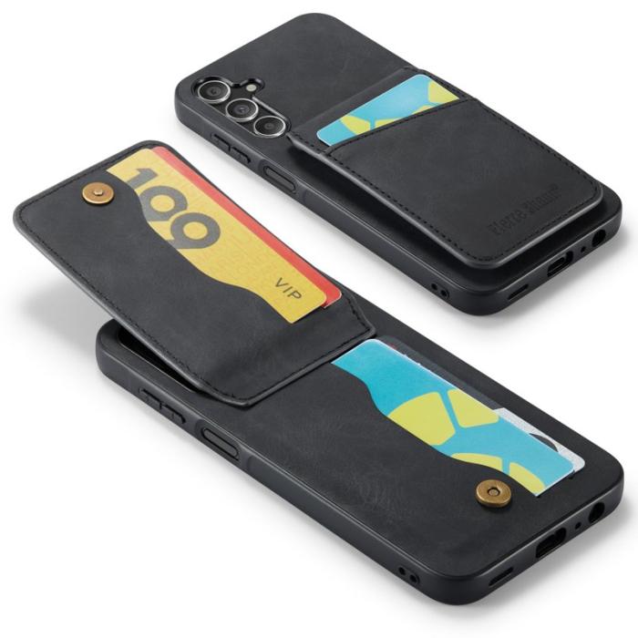 FIERRE SHANN - FIERRE SHANN Samsung Galaxy A13 5G Fodral PU+TPU - Svart