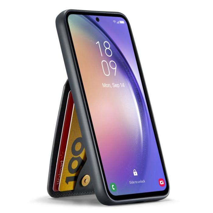 FIERRE SHANN - FIERRE SHANN Samsung Galaxy S23 FE Fodral PU Läder - Svart