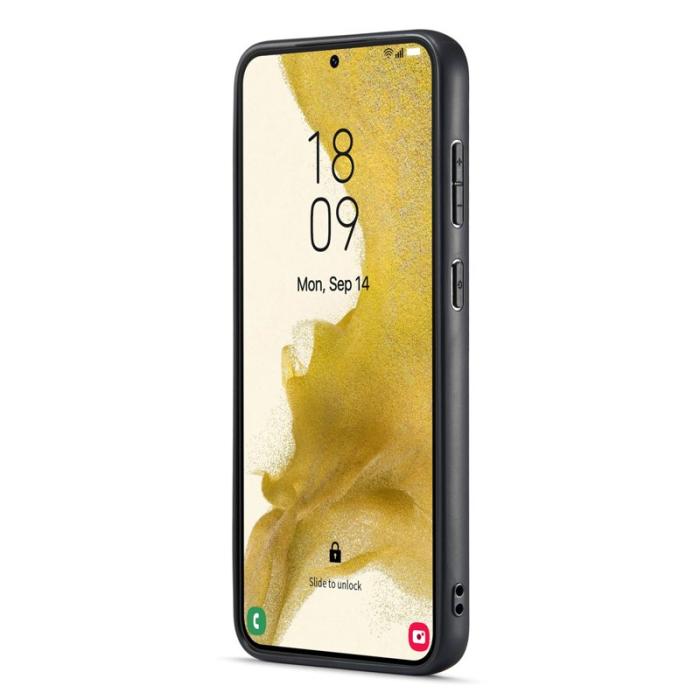 FIERRE SHANN - FIERRE SHANN Samsung Galaxy S23+ Fodral Äkta läder - Elefantmönster