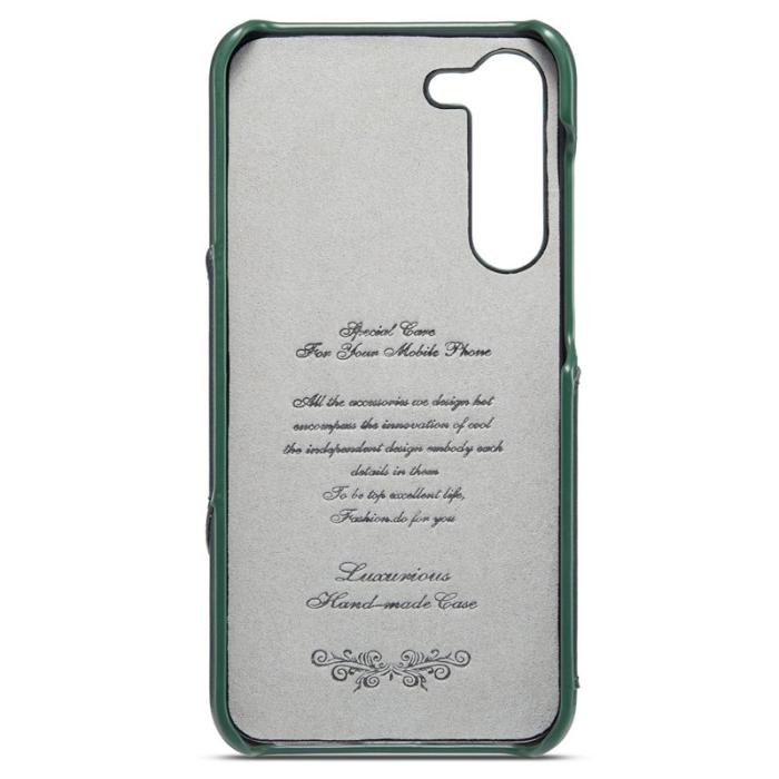 FIERRE SHANN - FIERRE SHANN Samsung Galaxy S23 Fodral Äkta läder - Grön