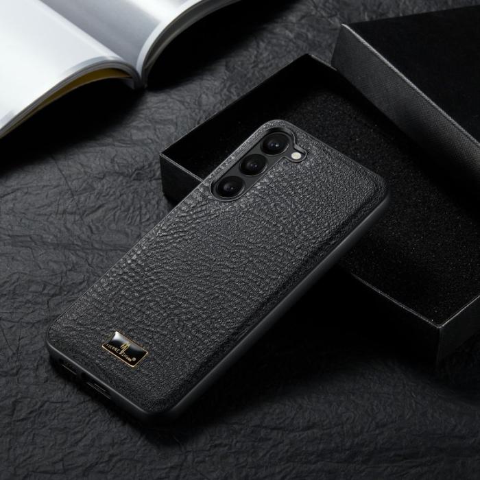 FIERRE SHANN - FIERRE SHANN Samsung Galaxy S23 Fodral PU Läder - Elefantmönster