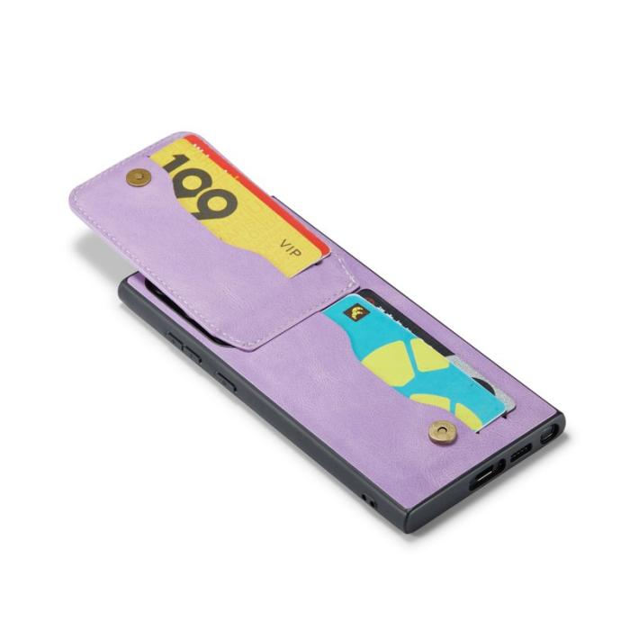 FIERRE SHANN - FIERRE SHANN Samsung Galaxy S24 Ultra Fodral Äkta läder - Lila