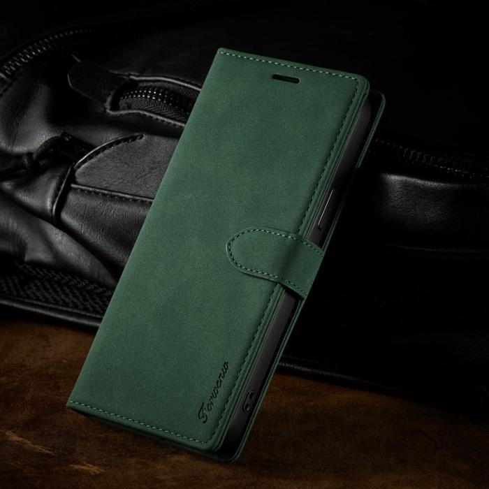 FORWENW - FORWENW F1 Series iPhone 14 Pro Fodral PU Läder - Grön