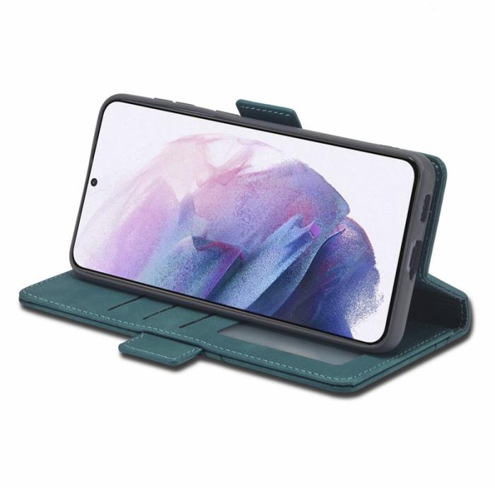 FORWENW - FORWENW F3-Series Fodral för Samsung Galaxy S23 - PU Läder - Cyan