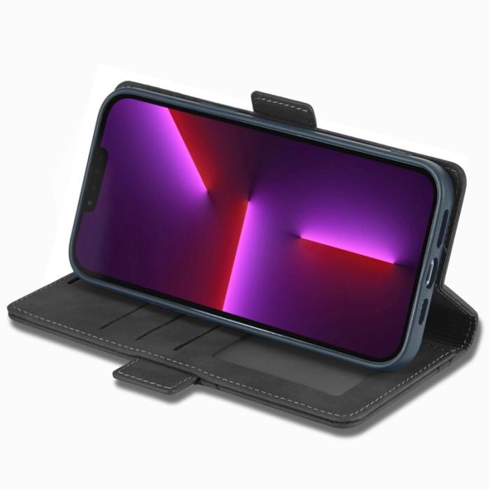 FORWENW - FORWENW F3-Series iPhone 13 Pro Fodral PU Läder - Svart