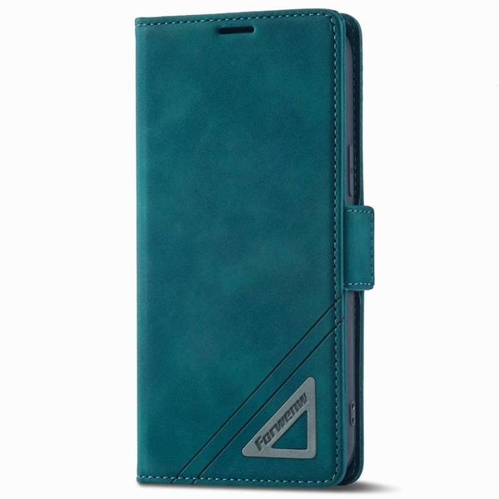 FORWENW - FORWENW F3-Series iPhone 14 Fodral PU Läder - Cyan