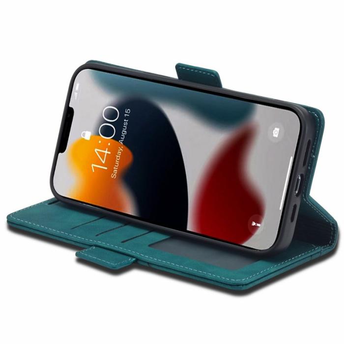 FORWENW - FORWENW F3-Series iPhone 14 Pro Max Fodral PU Läder - Cyan