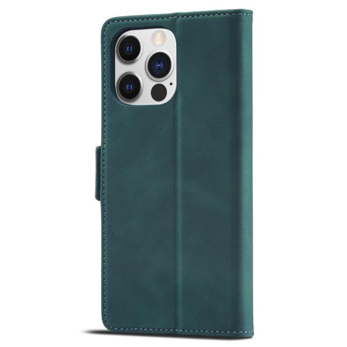 FORWENW - FORWENW F3 Series iPhone 15 Pro Fodral Äkta läder - Grön